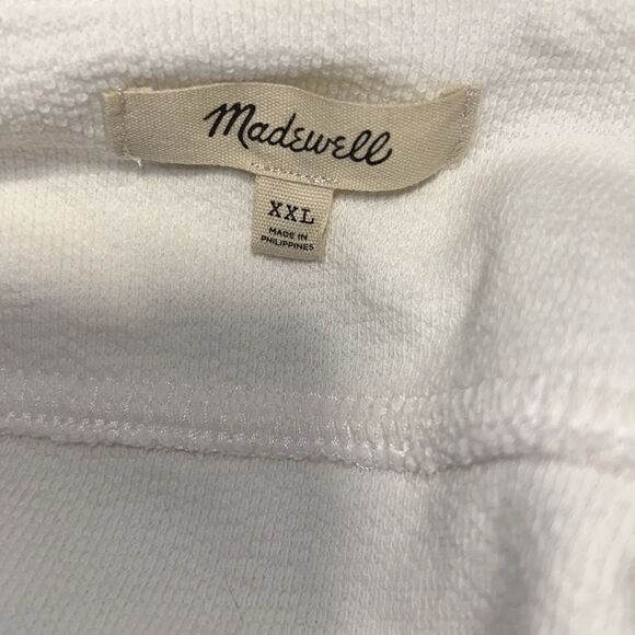 MADEWELL Lighthouse New Knot Front Cutout Cropped Tank Top-XXL - Picture 5 of 6